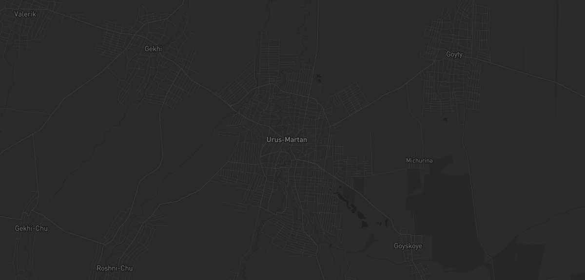 Карта региона — в Урус-Мартане