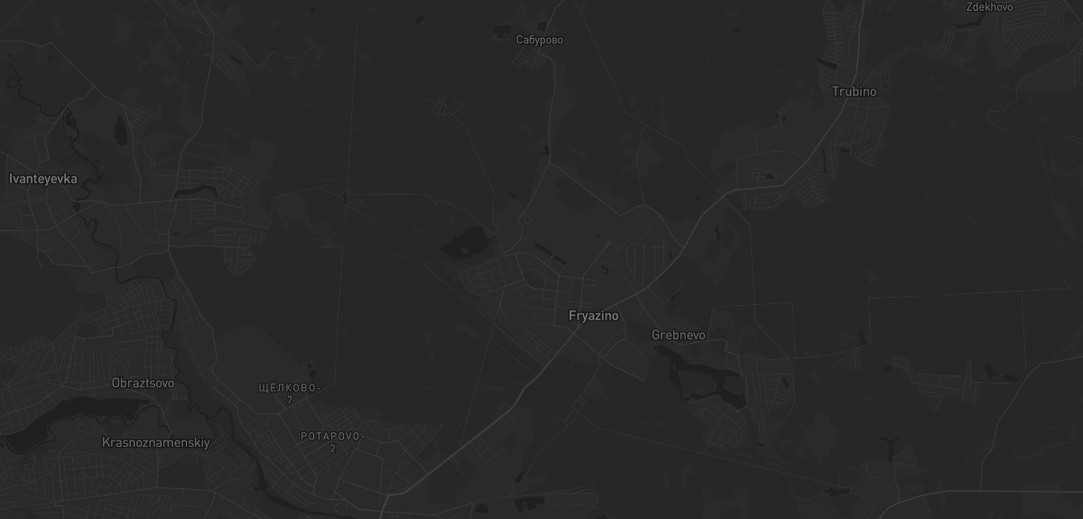 Карта региона — во Фрязине
