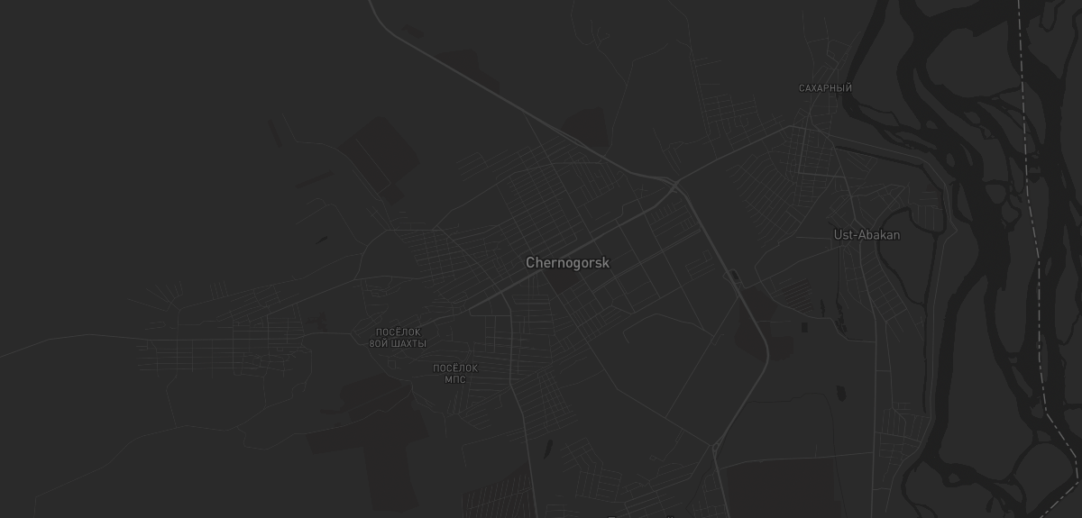 Карта региона — в Черногорске