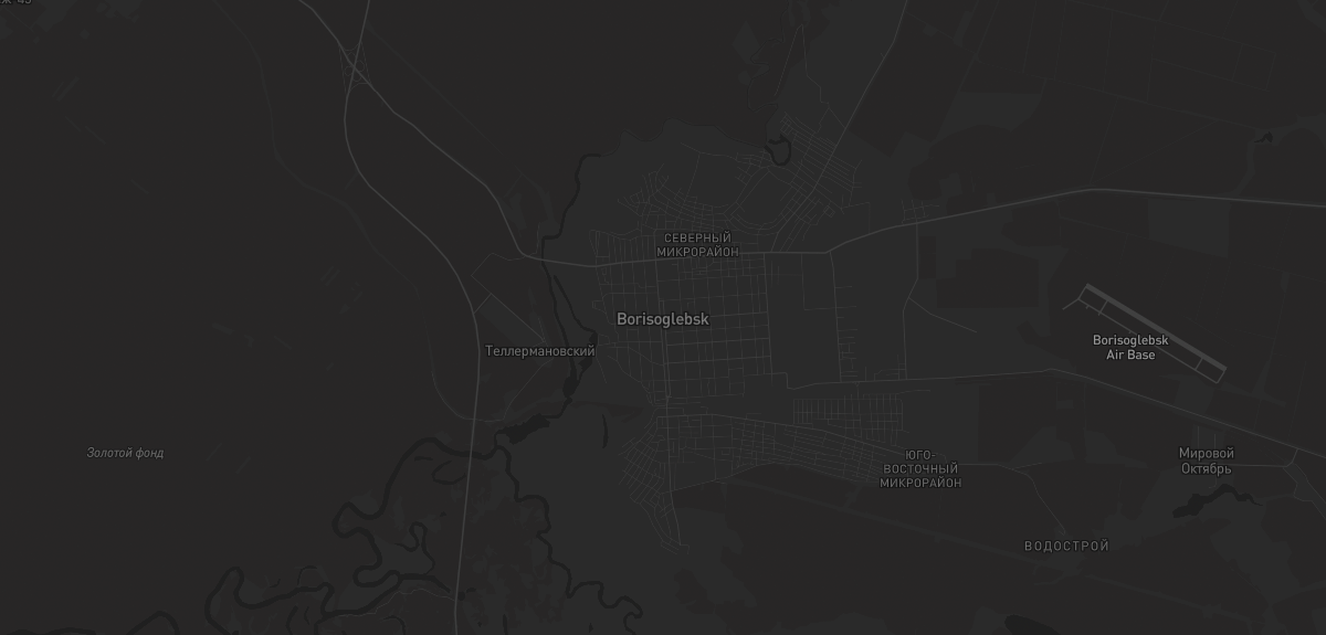 Карта региона — в Борисоглебске