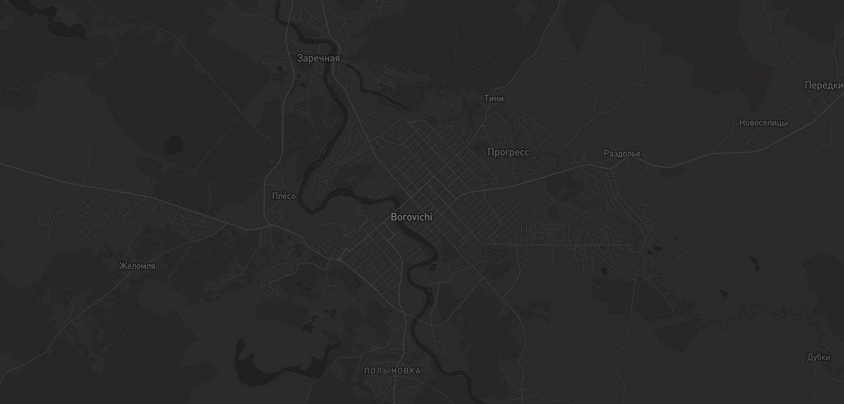 Карта региона — в Боровичах