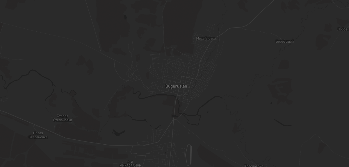 Карта региона — в Бугуруслане