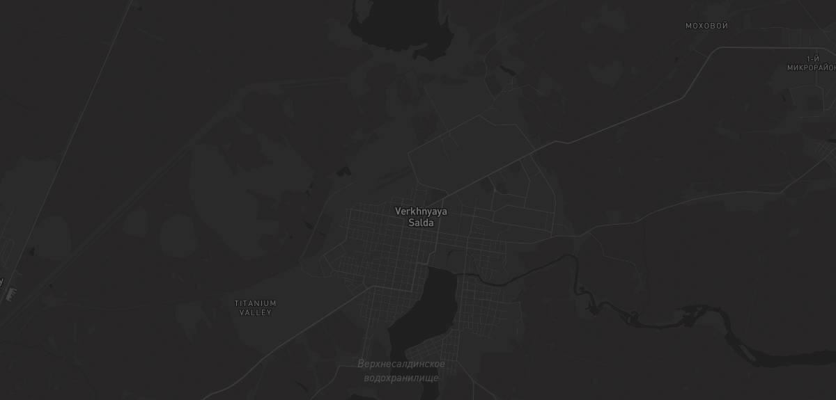 Карта региона — в Верхней Салде