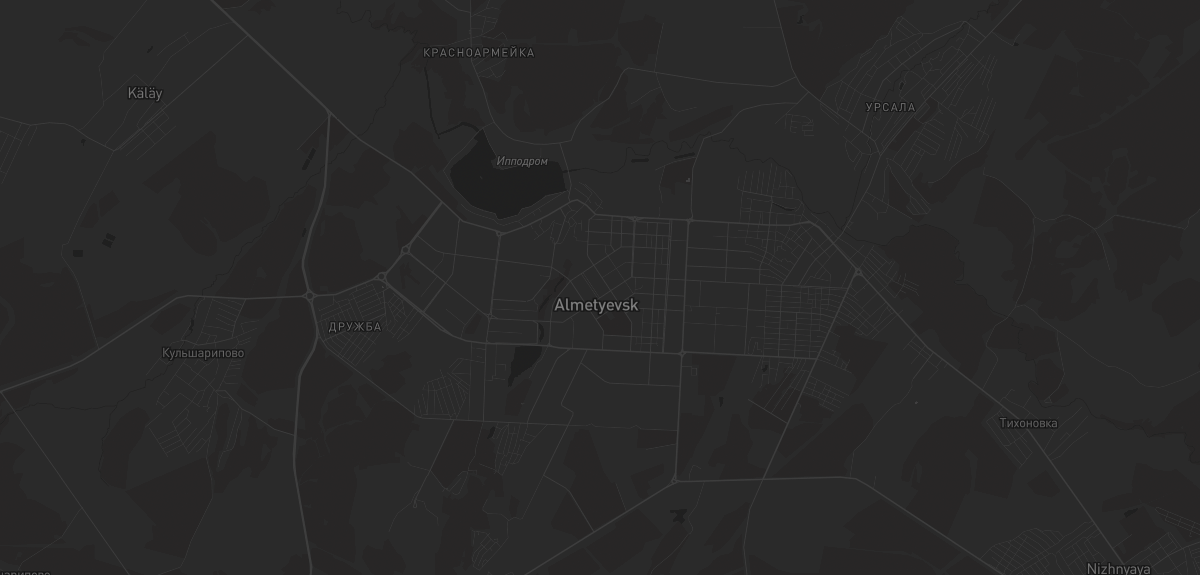 Карта региона — в Альметьевске