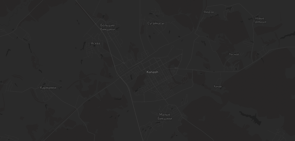 Карта региона — в Канаше