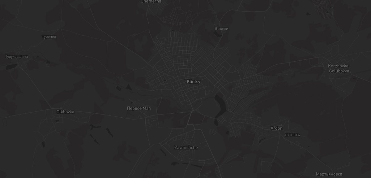 Карта региона — в Клинцах