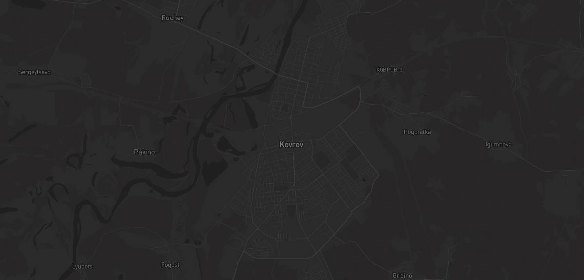 Карта региона — в Коврове
