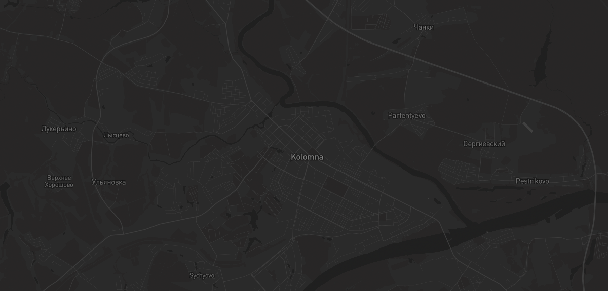 Карта региона — в Коломне