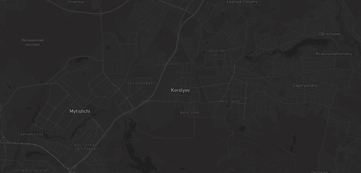 Карта региона — в Королёве