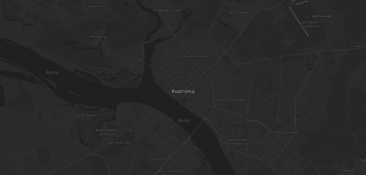 Карта региона — в Костроме