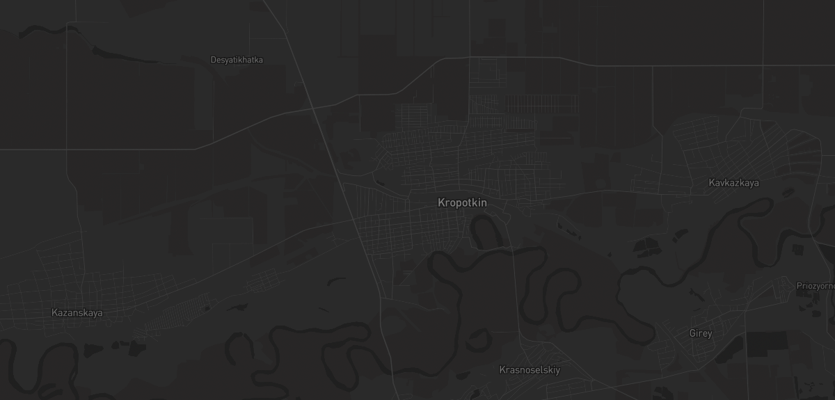 Карта региона — в Кропоткине