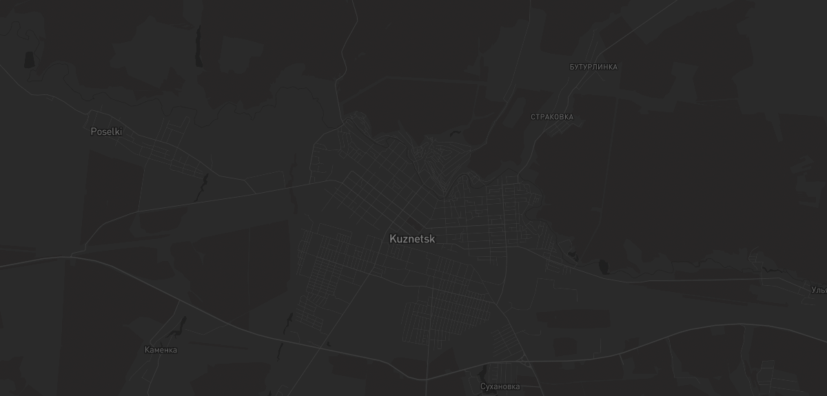 Карта региона — в Кузнецке