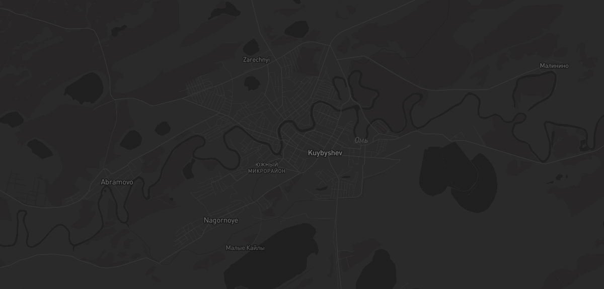 Карта региона — в Куйбышеве