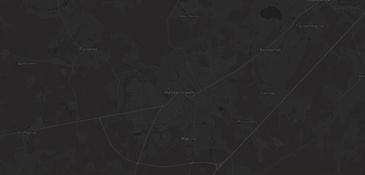 Карта региона — в Малоярославце