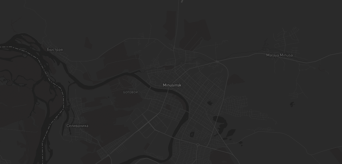 Карта региона — в Минусинске