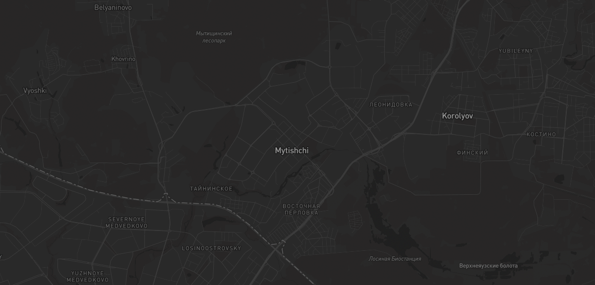 Карта региона — в Мытищах