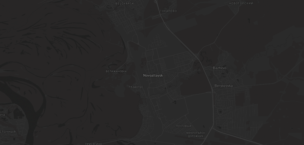 Карта региона — в Новоалтайске