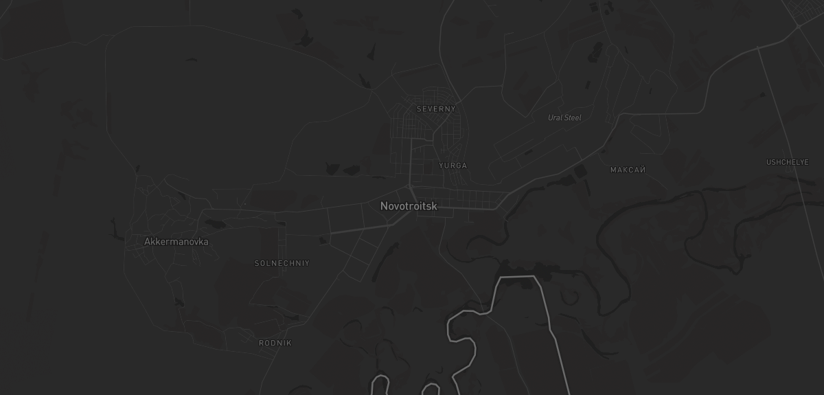 Карта региона — в Новотроицке