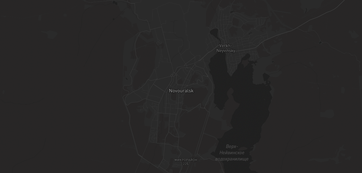 Карта региона — в Новоуральске