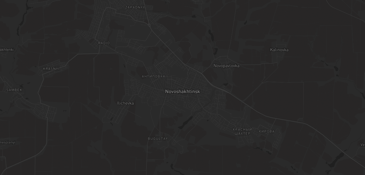 Карта региона — в Новошахтинске