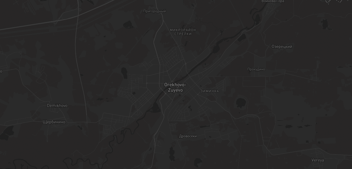 Карта региона — в Орехове-Зуеве