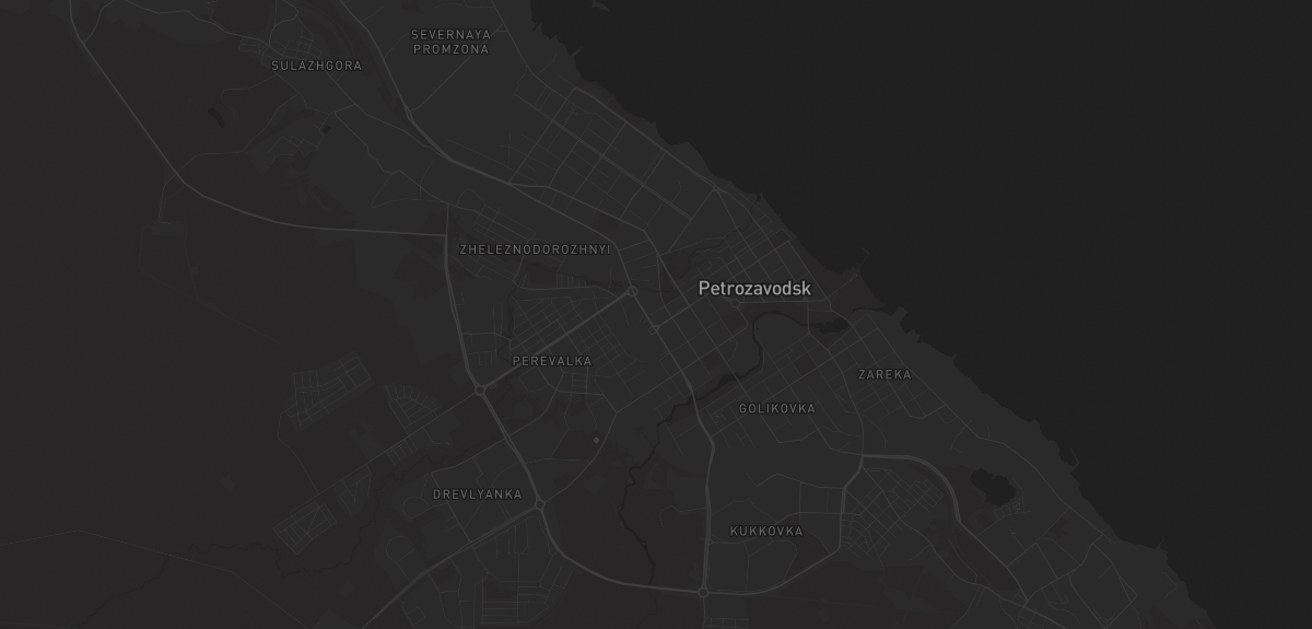 Карта региона — в Петрозаводске