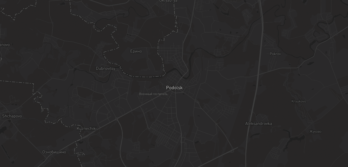 Карта региона — в Подольске