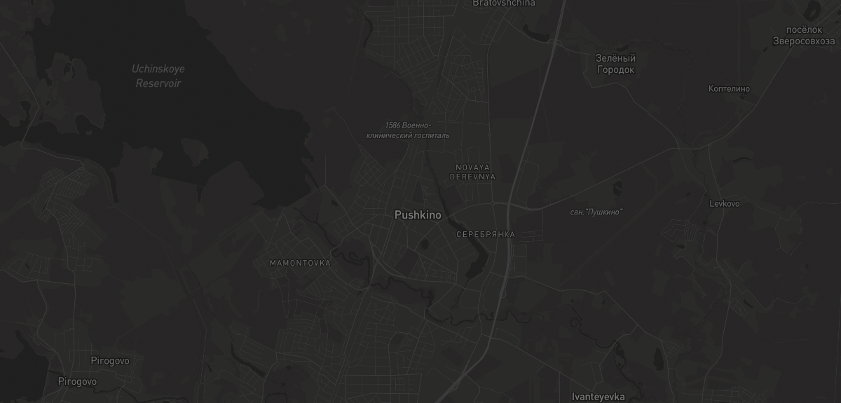 Карта региона — в Пушкине
