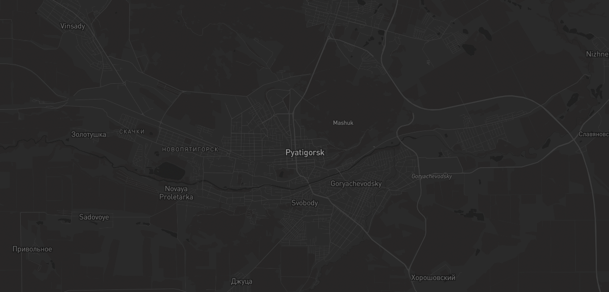 Карта региона — в Пятигорске
