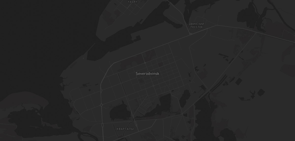 Карта региона — в Северодвинске
