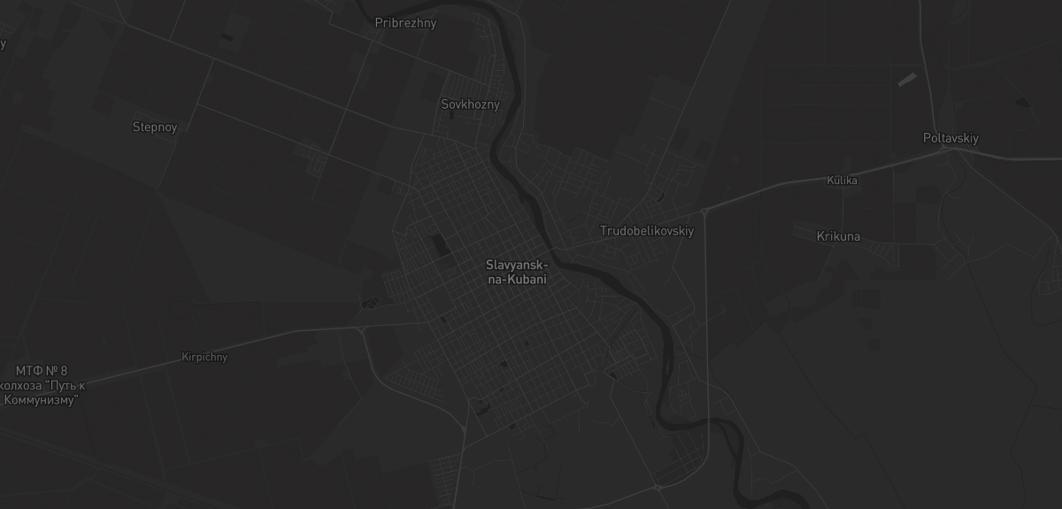 Карта региона — в Славянске-на-Кубани