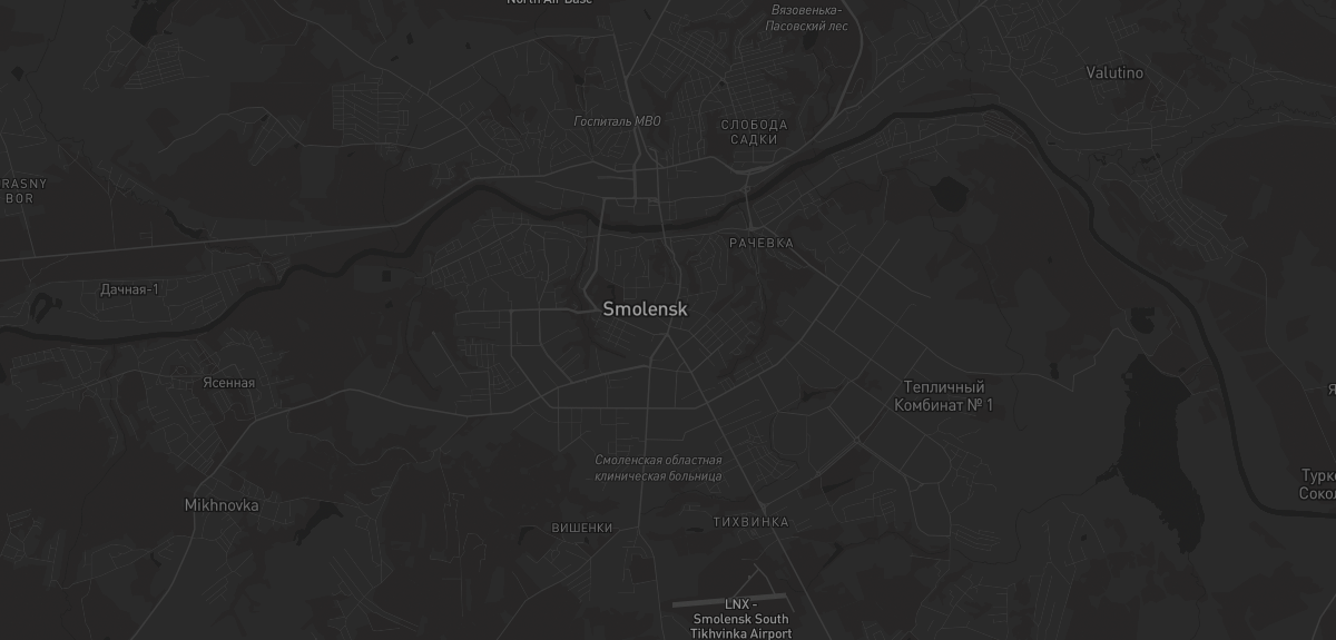 Карта региона — в Смоленске