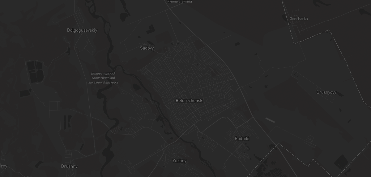 Карта региона — в Белореченске
