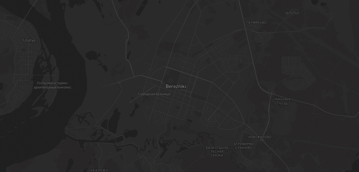 Карта региона — в Березниках